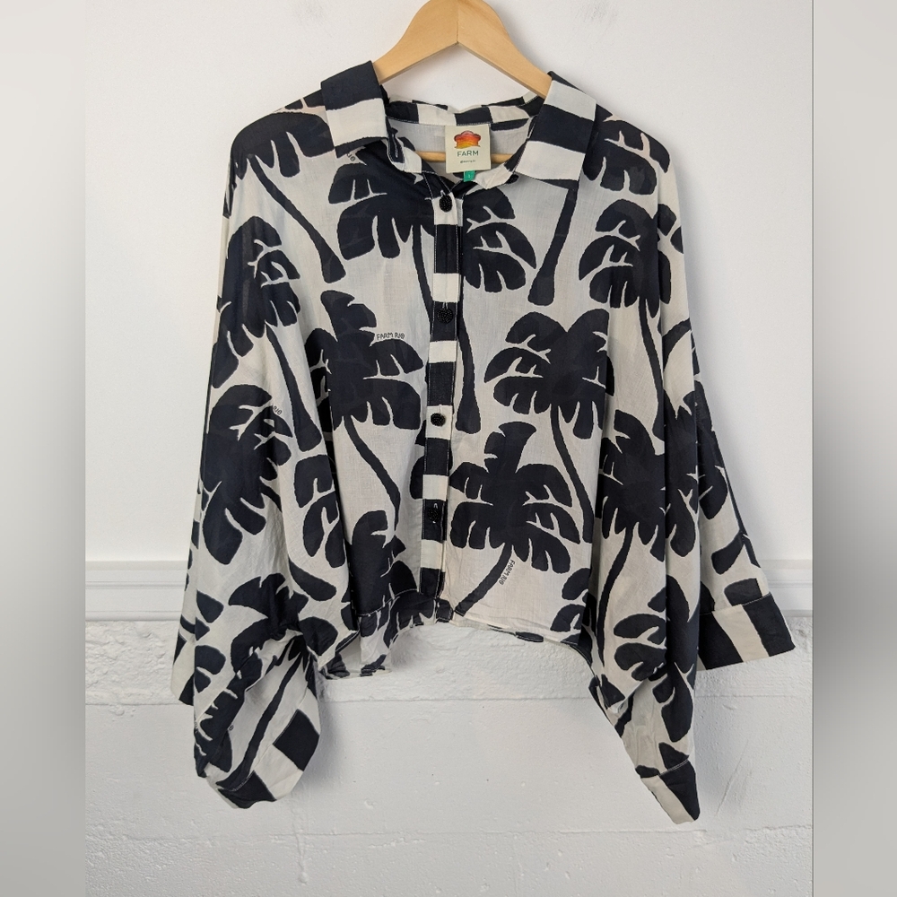 Farm Rio • Coconut Kimono Shirt - Picture 4 of 9